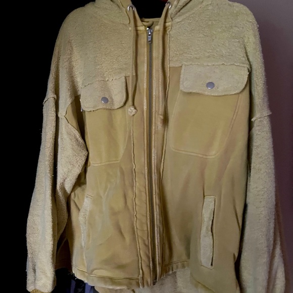 Free People We The Free Britney Cardi Zip Hoodie Jacket - Picture 5 of 10